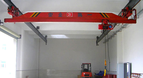 suspension single girder crane