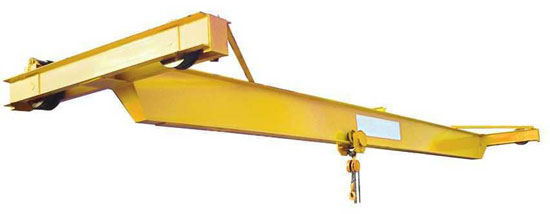 manual single girder crane