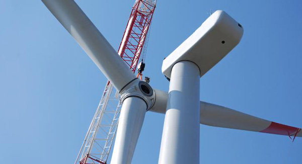 wind turbine installation